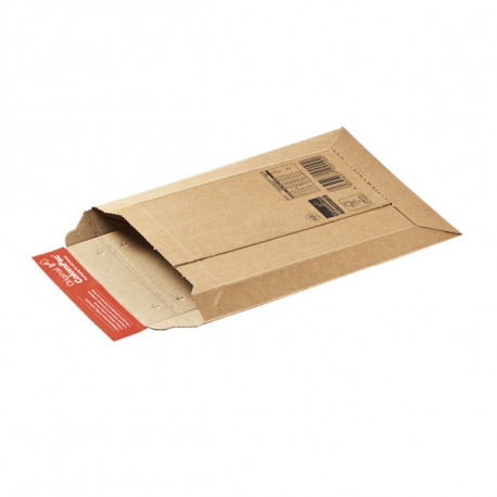 Pochette d'expédition carton ondulé fermeture adhésive ColomPac® 150 x 250 mm