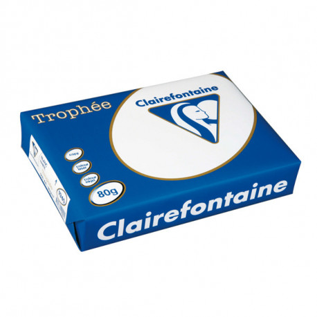 Ramette papier blanc TROPHEE CLAIRALFA A4 80g - 210 x 297 mm