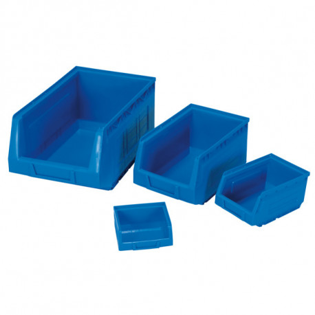 Bac à Bec plastique bleu 1L - 160 x 100 x 70 mm