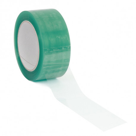 Ruban adhésif polypropylène Evergreen transparent - 48mm x 100m x 28µ