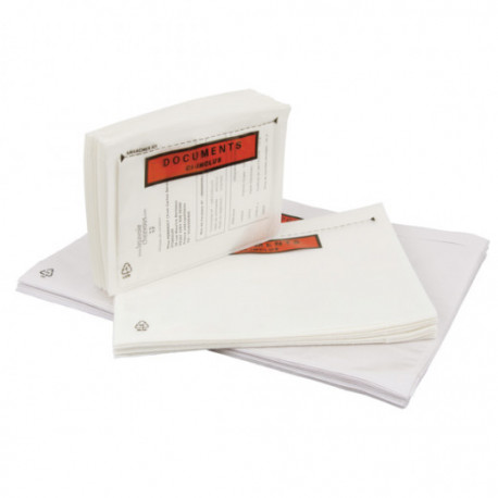 Pochettes porte-documents imprimées - RENFORCEES 220 mm x 160 mm