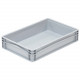 Bac Norme Europe standard plein 600 x 400 x 120 mm