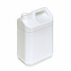 Bidon plastique PEHD Rectangulaire Gerbable 5L Bague 40/47 250g Homologué Naturel