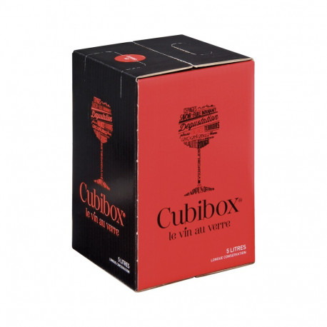 Carton décor Vertuose rouge 5 Litres