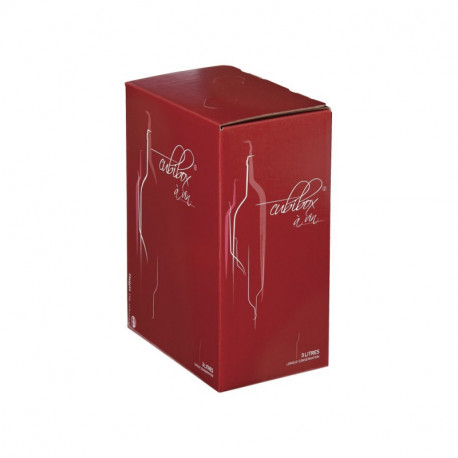 Carton décor Vinitude rouge 3 Litres