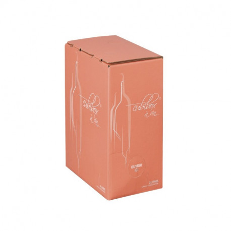 Carton décor Vinitude rose 3 Litres