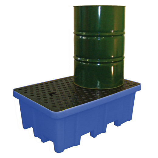 Palette de rétention PE 1220 x 820 x 450 mm 230L