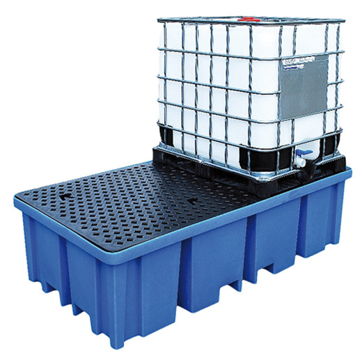 Palette de rétention PE 2340 x 1225x610 mm 1150L