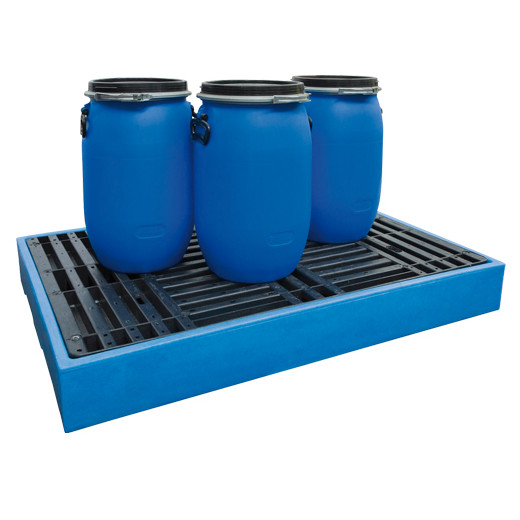 Plate-forme de rétention PE 1260 x 860 x 150 mm 150L