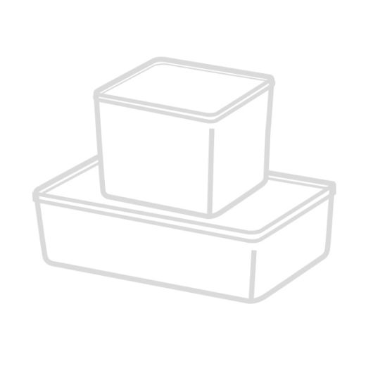 Barquette plastique PP Rectangulaire UniPak 1L Cristal