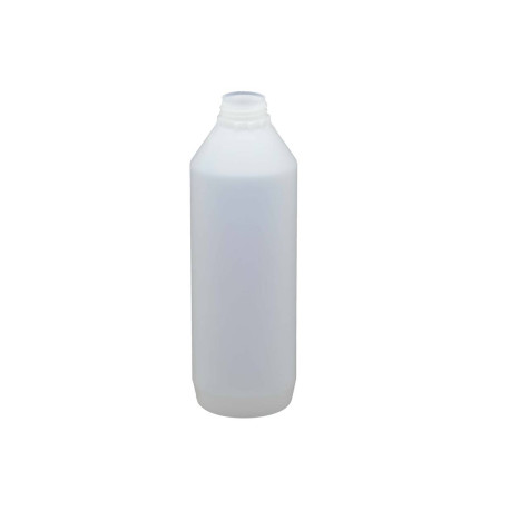 Flacon plastique PEHD Rond Alizée 500ml Bague 29mm 30g Naturel