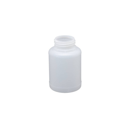 Pot plastique PEHD Rond Vissant 250ml Diam. 36/40 Inviolable Naturel