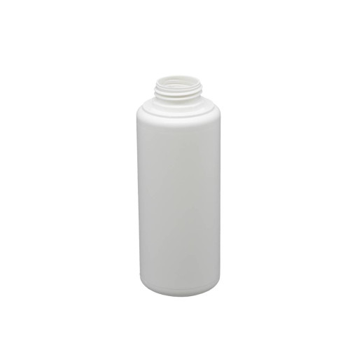Pot plastique PEHD Rond Vissant 650ml Diam. 36/40 Blanc