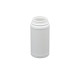 Pot plastique PEHD Rond Clipsable 350ml Diam. 59mm Inviolable Blanc