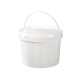 Seau Plastique PP Rond SuperLift 8,7L Diam. 267mm Anse plastique Blanc