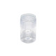 Pot plastique PET Rond 400ml Diam. 70mm Transparent