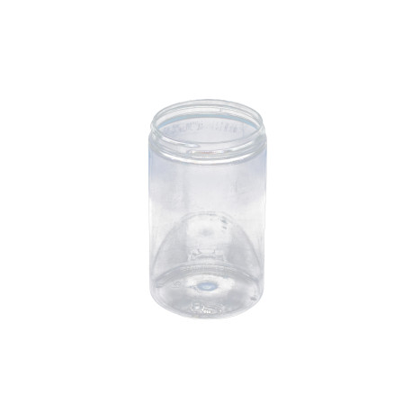 Pot plastique PET Rond 400ml Diam. 70mm Transparent