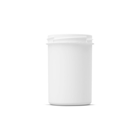 Pot plastique PEHD Rond Packo 1,3L  Homologué Blanc