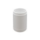 Pot plastique PEHD Rond Vissant 1L Diam. 95mm Blanc