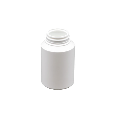 Pot plastique PEHD Rond Duma Standard  200ml Blanc