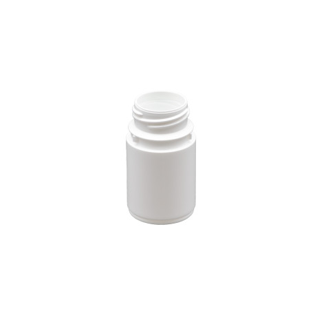 Pot plastique PEHD Rond Duma Twist-Off 75ml Blanc