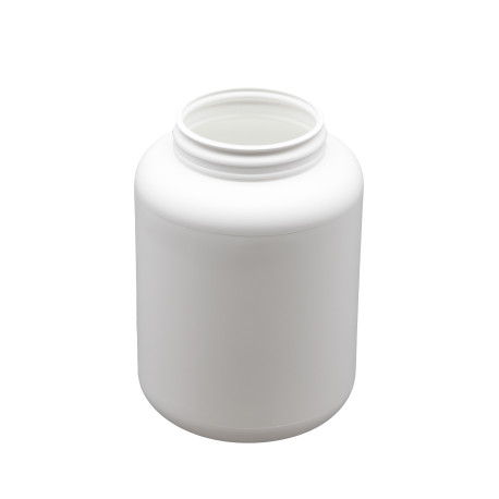 Pot plastique PEHD Rond Duma Standard 2,5L Blanc