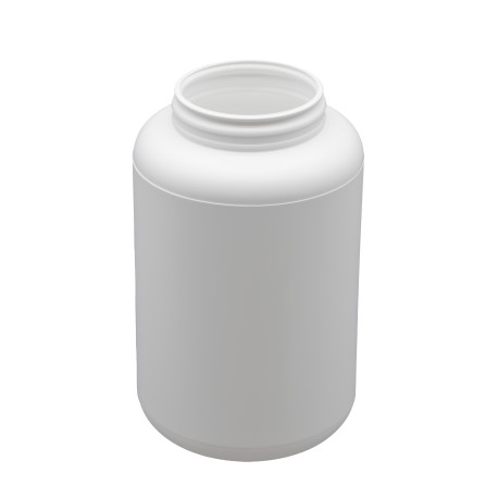 Pot plastique PEHD Duma Standard 3L Blanc