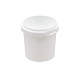Pot Plastique PP Rond UniPak 155ml Diam. 69mm Blanc