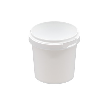 Pot Plastique PP Rond UniPak 155ml Diam. 69mm Blanc