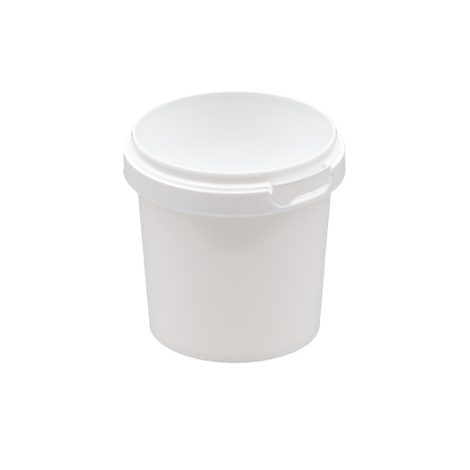 Pot Plastique PP Rond UniPak 155ml Diam. 69mm Blanc