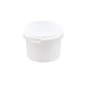Pot Plastique PP Rond UniPak 120ml Diam. 69mm Blanc