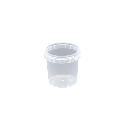 Pot Plastique PP Rond UniPak 155ml Diam. 69mm Cristal
