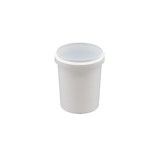 Pot Plastique PP Rond UniPak 520ml Diam. 95mm Blanc