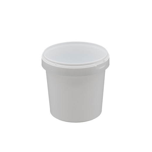 Pot Plastique PP Rond UniPak 1,18L Diam. 133mm Blanc