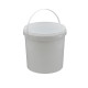 Seau Plastique PP Rond SuperLift 11,2L Diam. 267mm Anse plastique Blanc