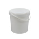 Seau Plastique PP Rond SuperLift Extra 21,6L Diam. 326mm Anse plastique Blanc