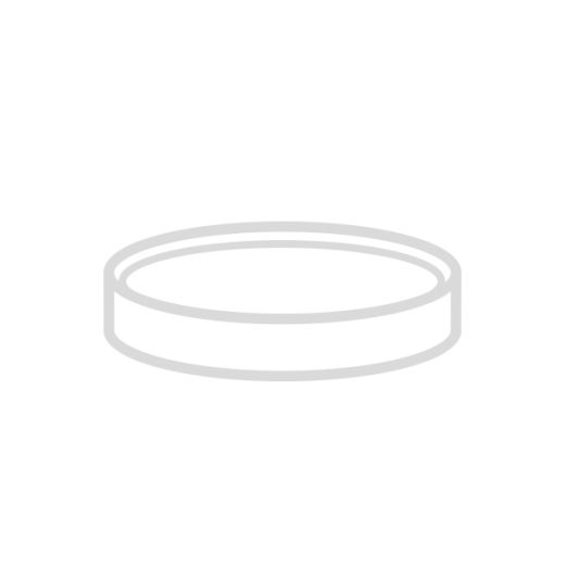 Couvercle plastique PP diam. 133mm blanc