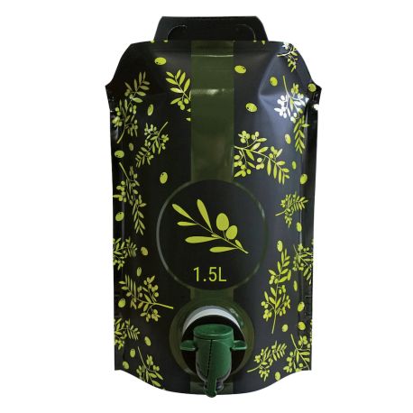 Pouch Up générique standard Huile d'olive 1.5L  - VITOP Vert