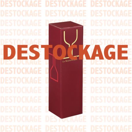 Etui Verres carré 1 bouteille