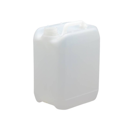 Bidon plastique PEHD Rectangulaire Gerbable 5L Bague 36/40 230g Homologué Naturel