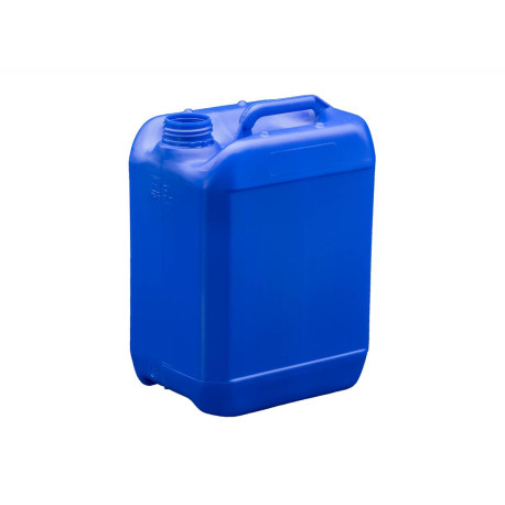 Bidon plastique PEHD Rectangulaire Gerbable 5L Bague 36/40 230g Homologué Bleu
