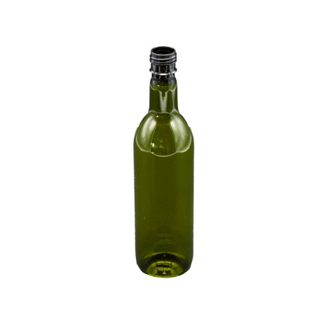 Bouteille Plastique PET 250ML Bordelaise Verte - La douceur de la nature,  le style de la ville - Col 22H30