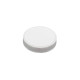 Couvercle plastique Vissant Diam. 65mm Blanc