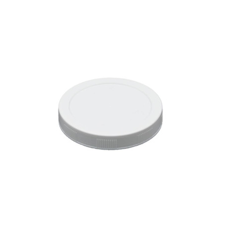 Couvercle plastique Vissant Diam. 95mm Blanc