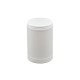 Pot Plastique PEHD Rond TLO 1L Diam. 100mm Inviolable Blanc