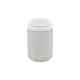 Pot plastique PEHD Rond Clipsable 1L Diam. 96mm Inviolable Blanc