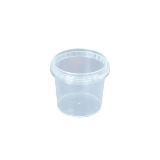 Pot Plastique PP Rond UniPak 365ml Diam. 95mm Cristal