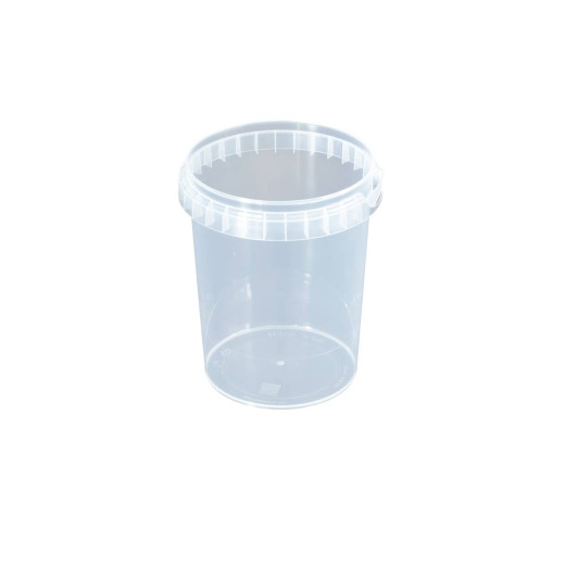 Pot Plastique PP Rond UniPak 520ml Diam. 95mm Cristal