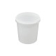 Pot Plastique PP Rond UniPak 870ml Diam. 118mm Blanc