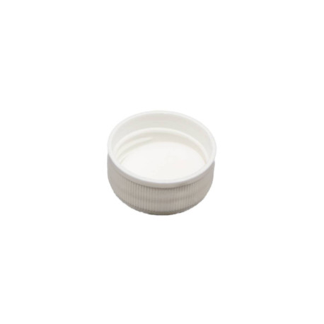 Bouchon Bague 25 mm pour flacon Sodril Blanc